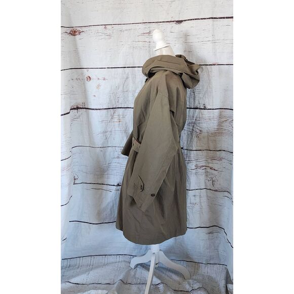 Issey Miyake Vintage Oversized Hooded Windcoat Size Small - Picture 3 of 7
